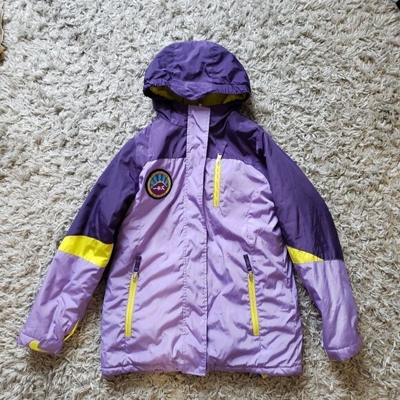 Lands End Girls 2 in 1 jacket - Picture 1 of 11